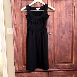 Loft black cotton sundress Sz 2P